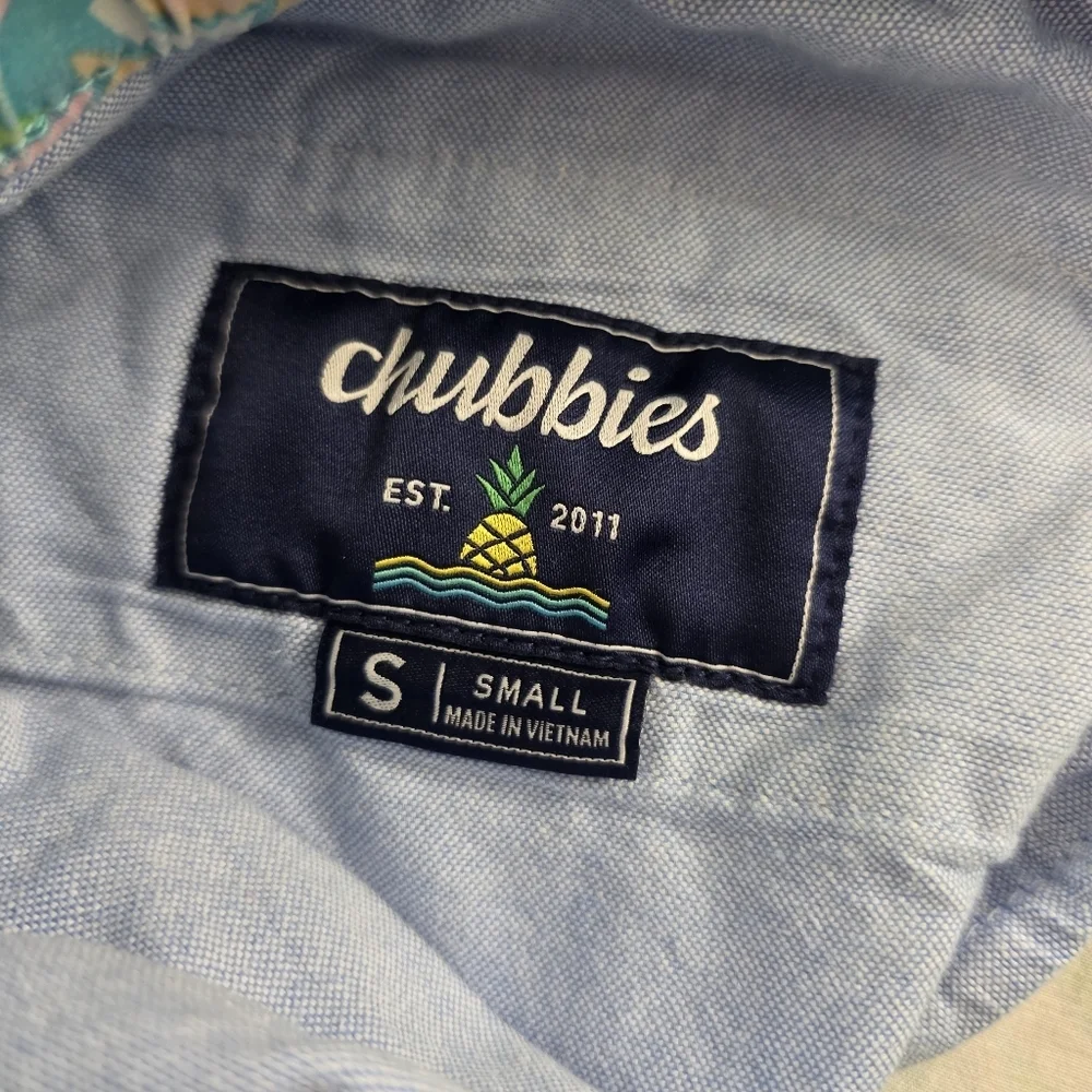 Chubbies Originals Tropical Banana Print Shorts Men’s Small 5.5” Inseam Resort